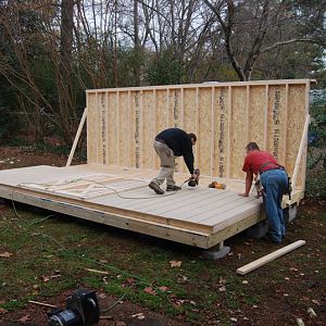 12' x 20' barn style workshop