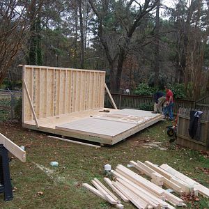 12' x 20' barn style workshop