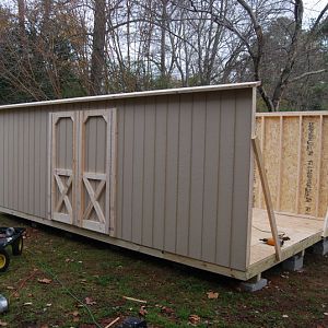 12' x 20' barn style workshop