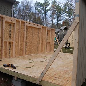 12' x 20' barn style workshop