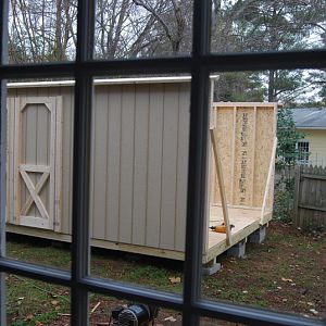 12' x 20' barn style workshop