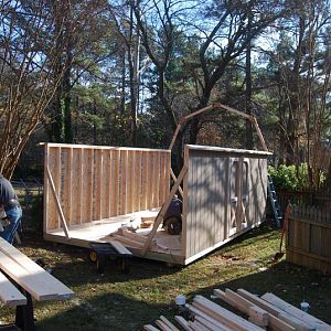 Framing the roof