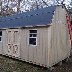 12'x20' barn style workshop build