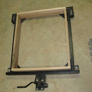 Bandsaw mobile base, step 1