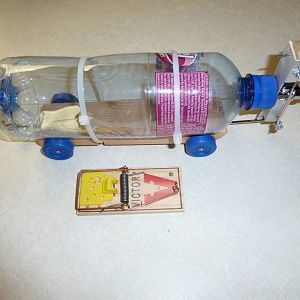 My Custom Made Pinewood Derby Rocket Car