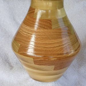 Scroll saw Vase