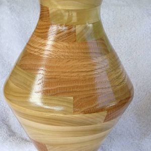 Scroll saw Vase