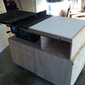 Tablesaw and router table
