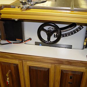 Tablesaw control panel