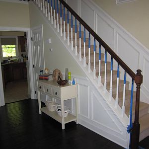 Banister Refinish After