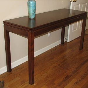 Sliding Top Table, Closed
