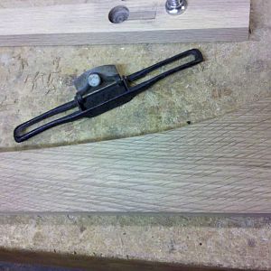 first experience using a spokeshave