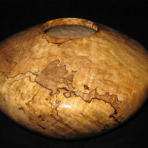 Spalted Maple Hollow Form