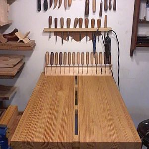 Carving Bench 1