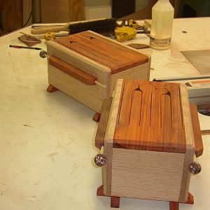 Tongue drums unfinished
