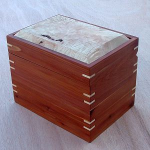 Cedar and Maple Recipe Box