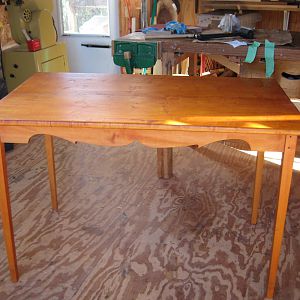 Soft Maple kitchen table