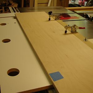 Miter Slot Extension Table