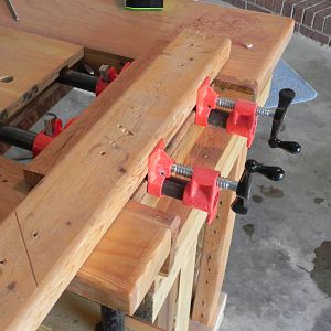 New Fangled Work Bench - Tail Vise
