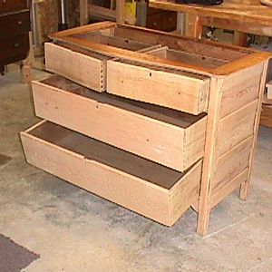 Sanded Dresser
