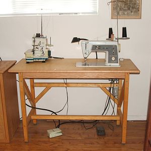 Sewing Machine Console