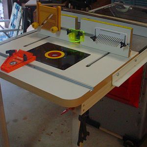 MLCS Router Table Extension Wing