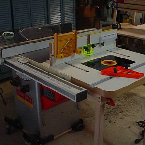 MLCS Router Table Extension Wing