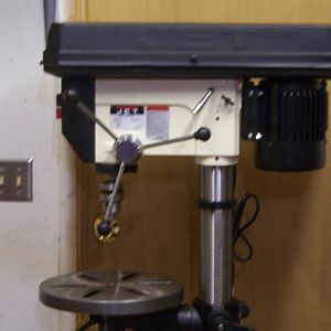 Jet Drill Press close-up