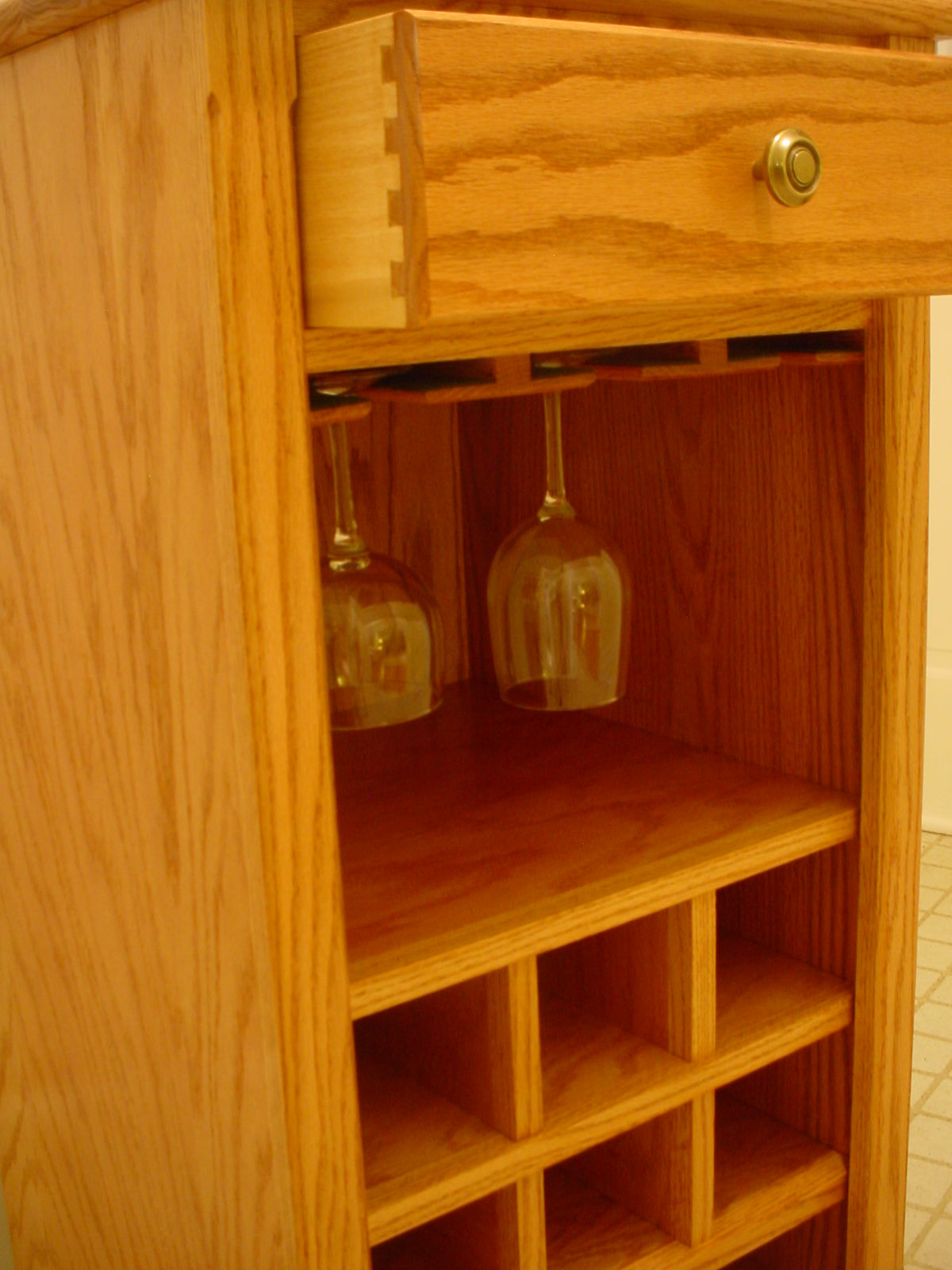13.)Completed Wine Rack