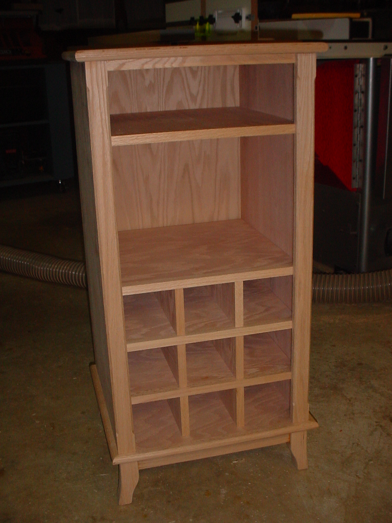 8.) Wine Bottle Cubbies Dry fitted