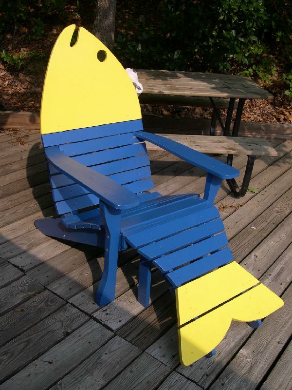Adirondack Fish Chair