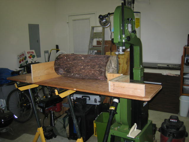 Bandsaw Lumber Mill Front