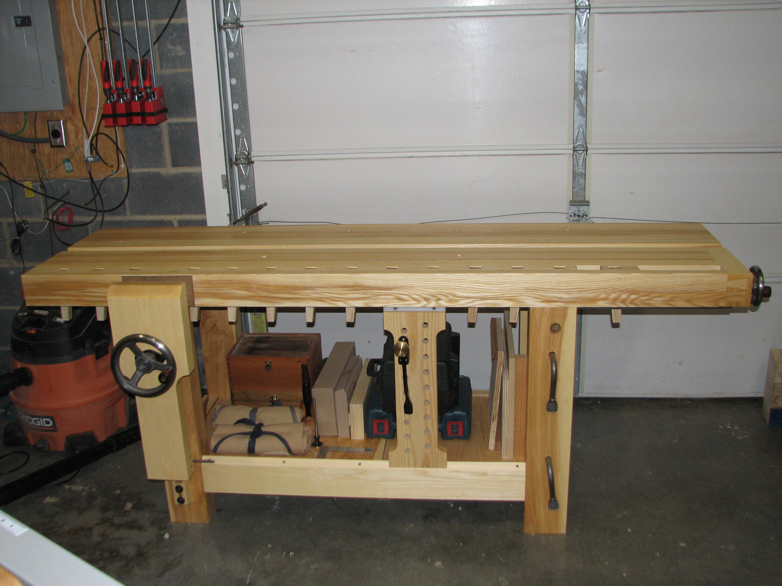 Benchcrafted Roubo Workbench Front View