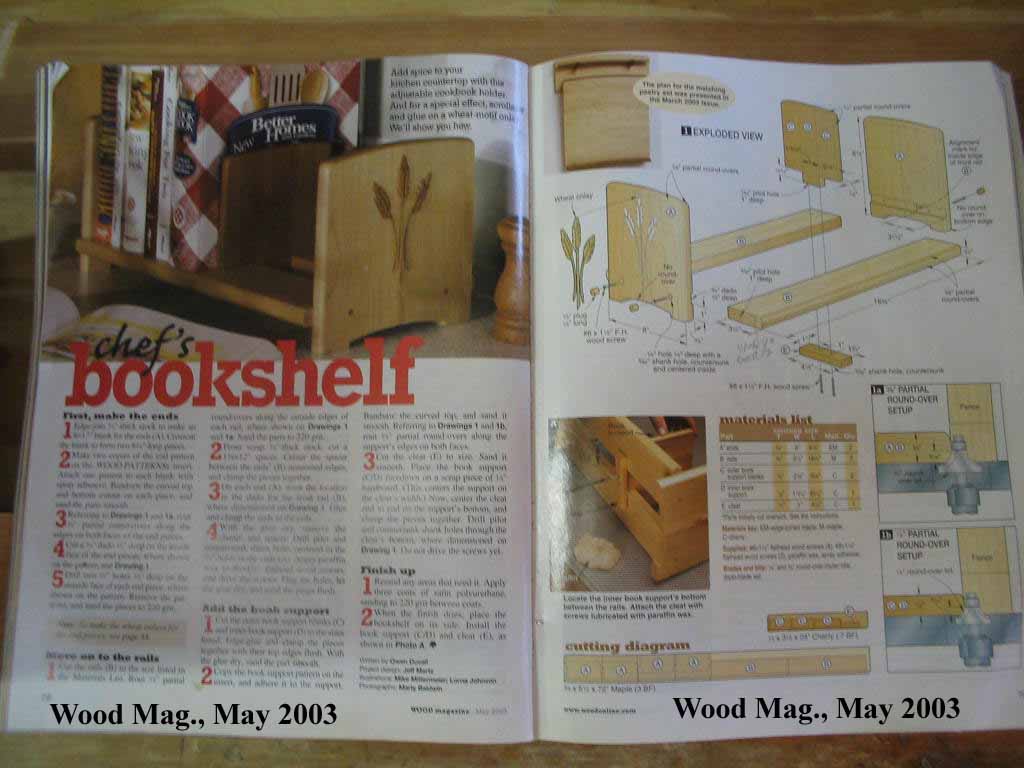Book Shelf - Portable Bookshelf - for Tabletop