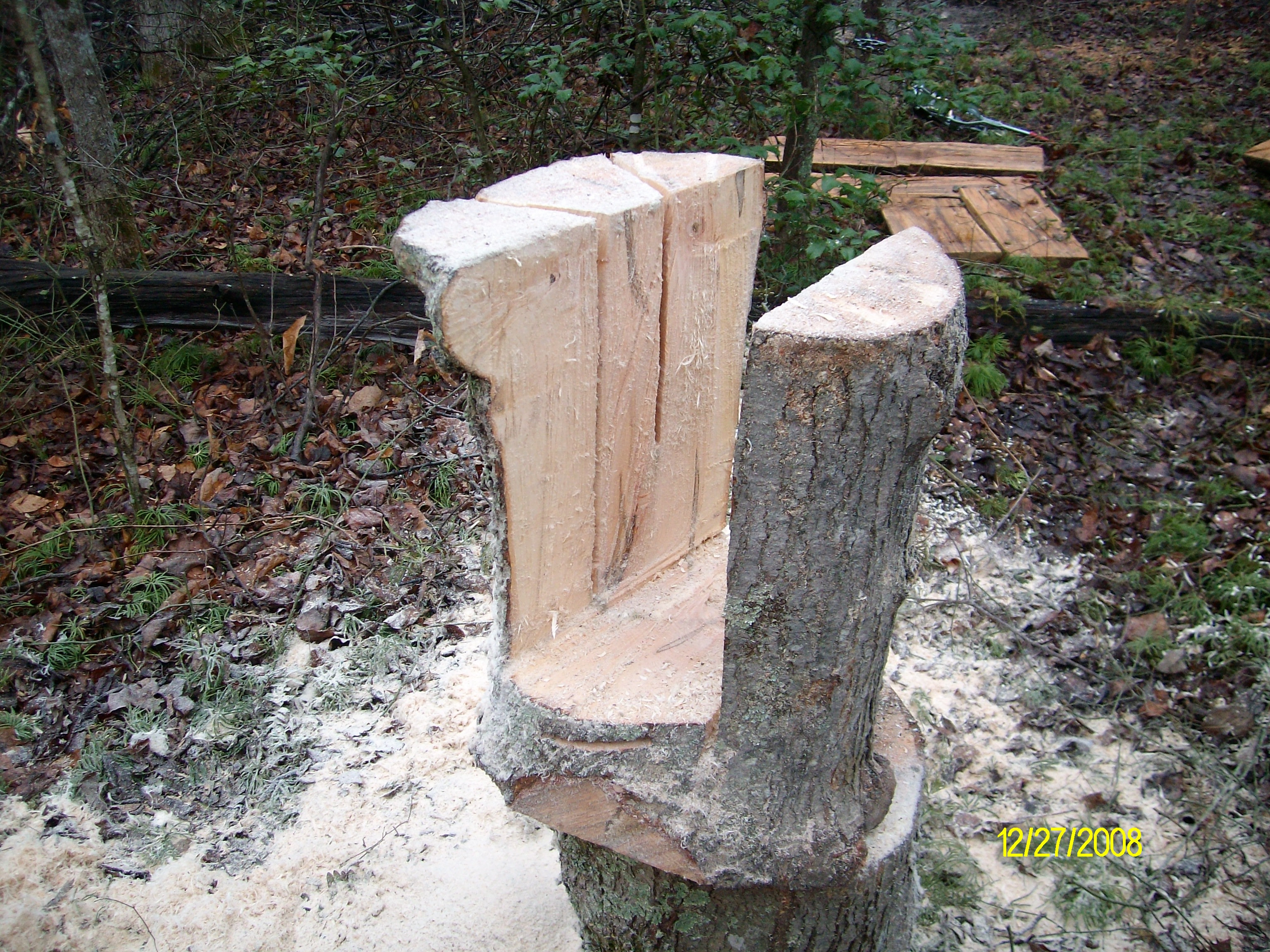 Building stump tables