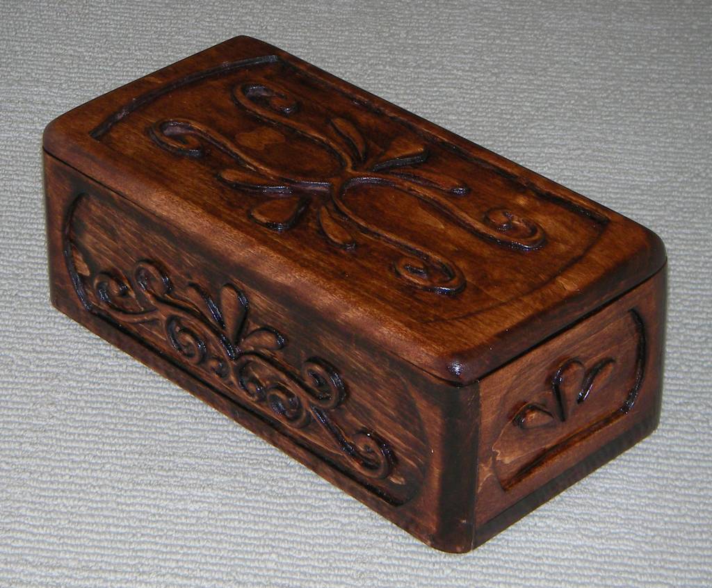 carved box