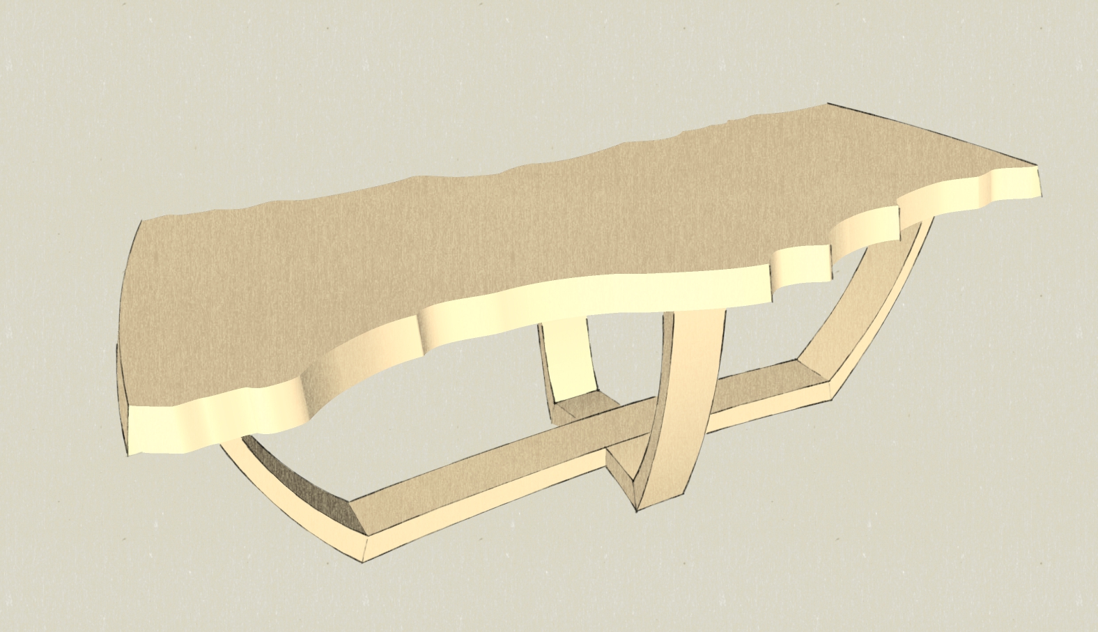 Coffee Table Concept Sketch