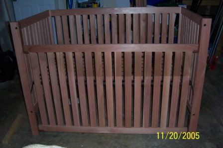 Crib from Lyptus