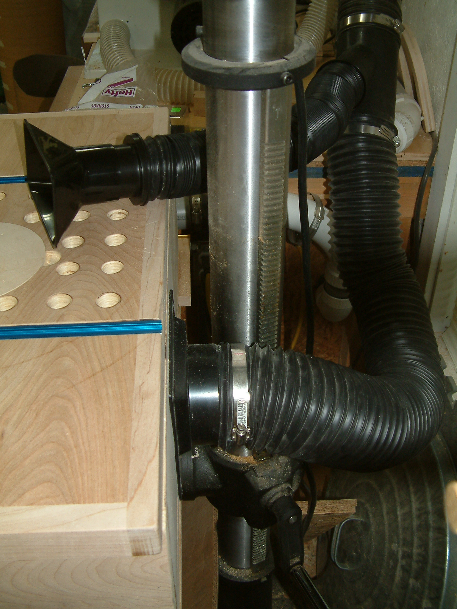 Drill press table