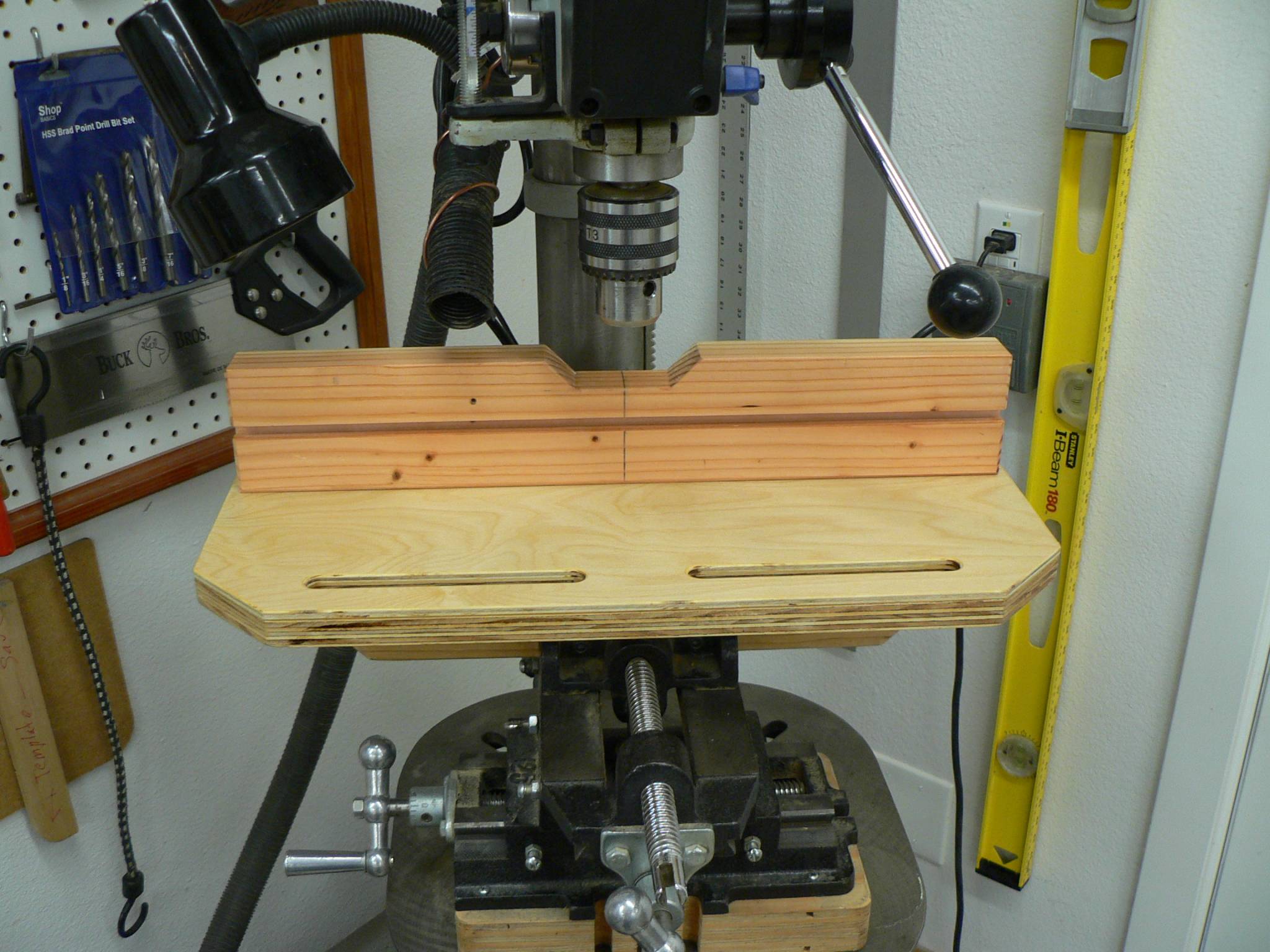 Drill Press X-Y Vise Table