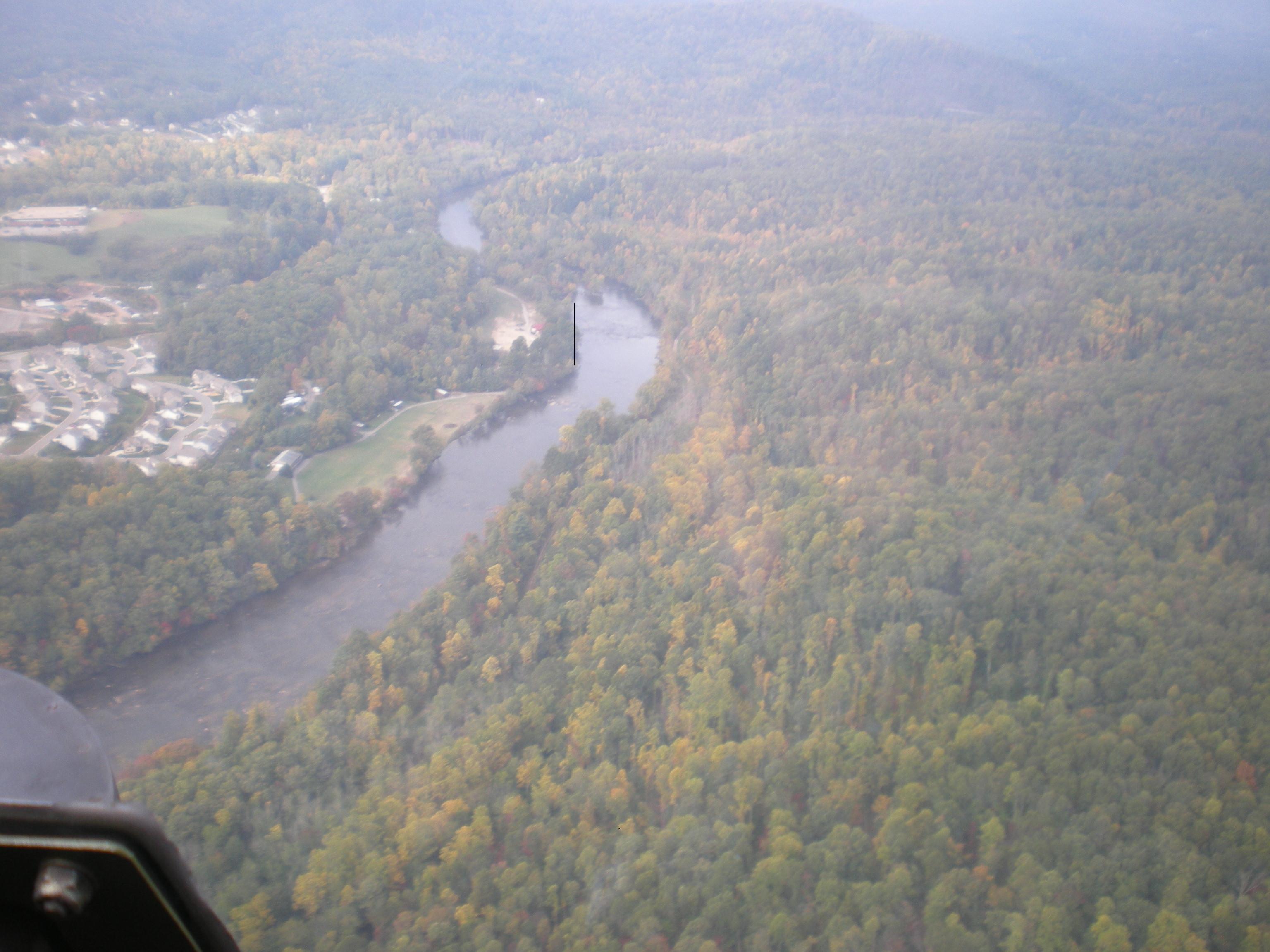Fall Gathering in the Mountains 10/11/08 from the air
