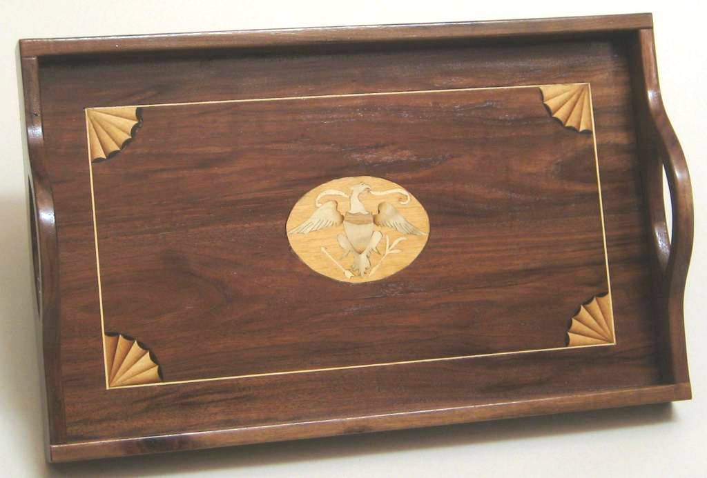 Federal Influenced Serving Tray