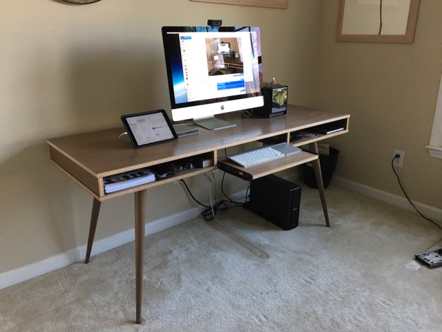 First Project - Simple computer desk for my office