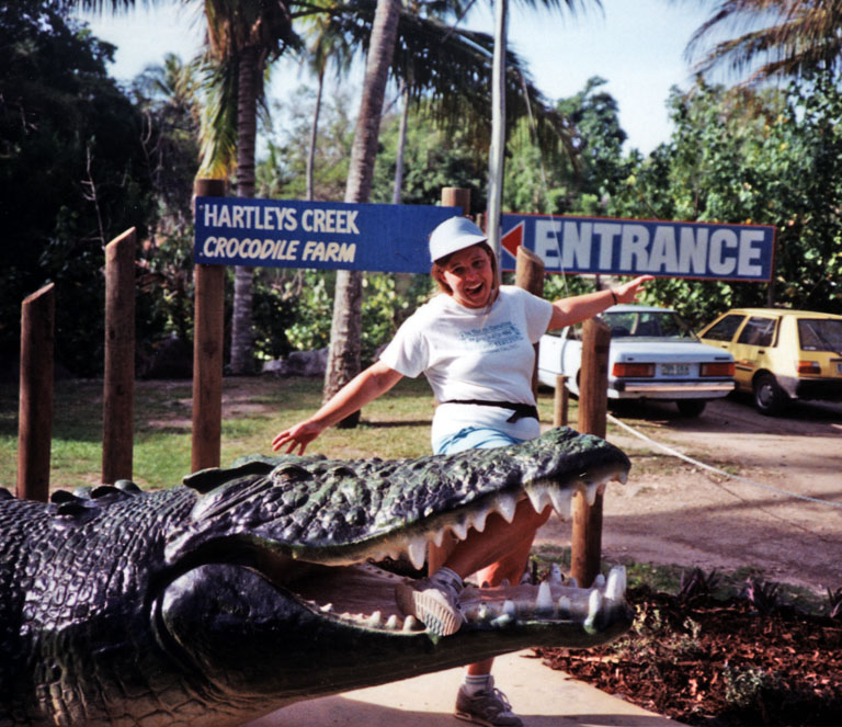 Linda attacked by crocodile in Queensland, Australia