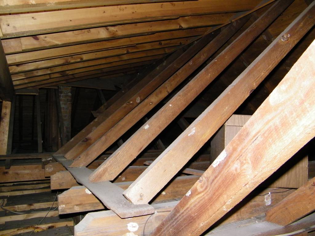 main house roof structure