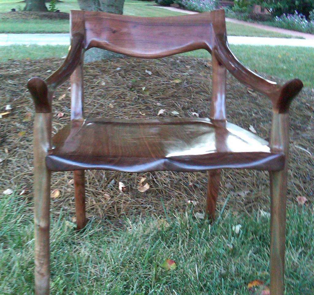 Maloof Low Back Chair Front