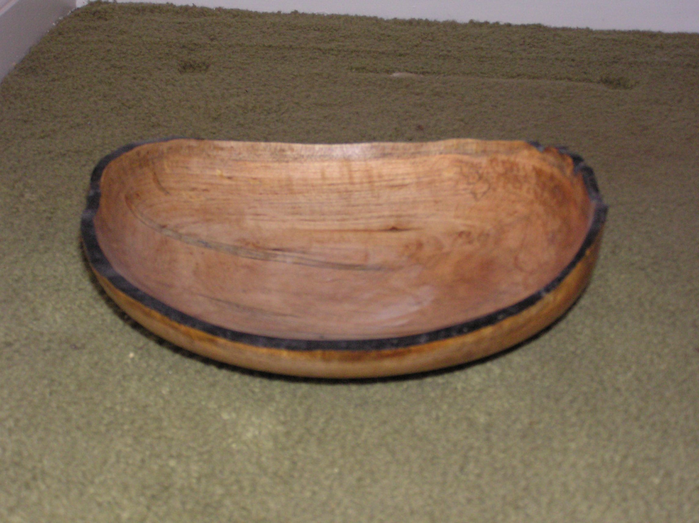 maple nature edge bowl