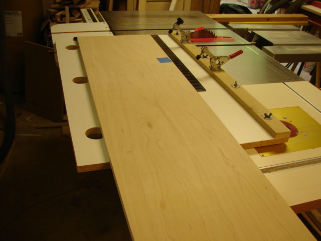 Miter Slot Extension Table