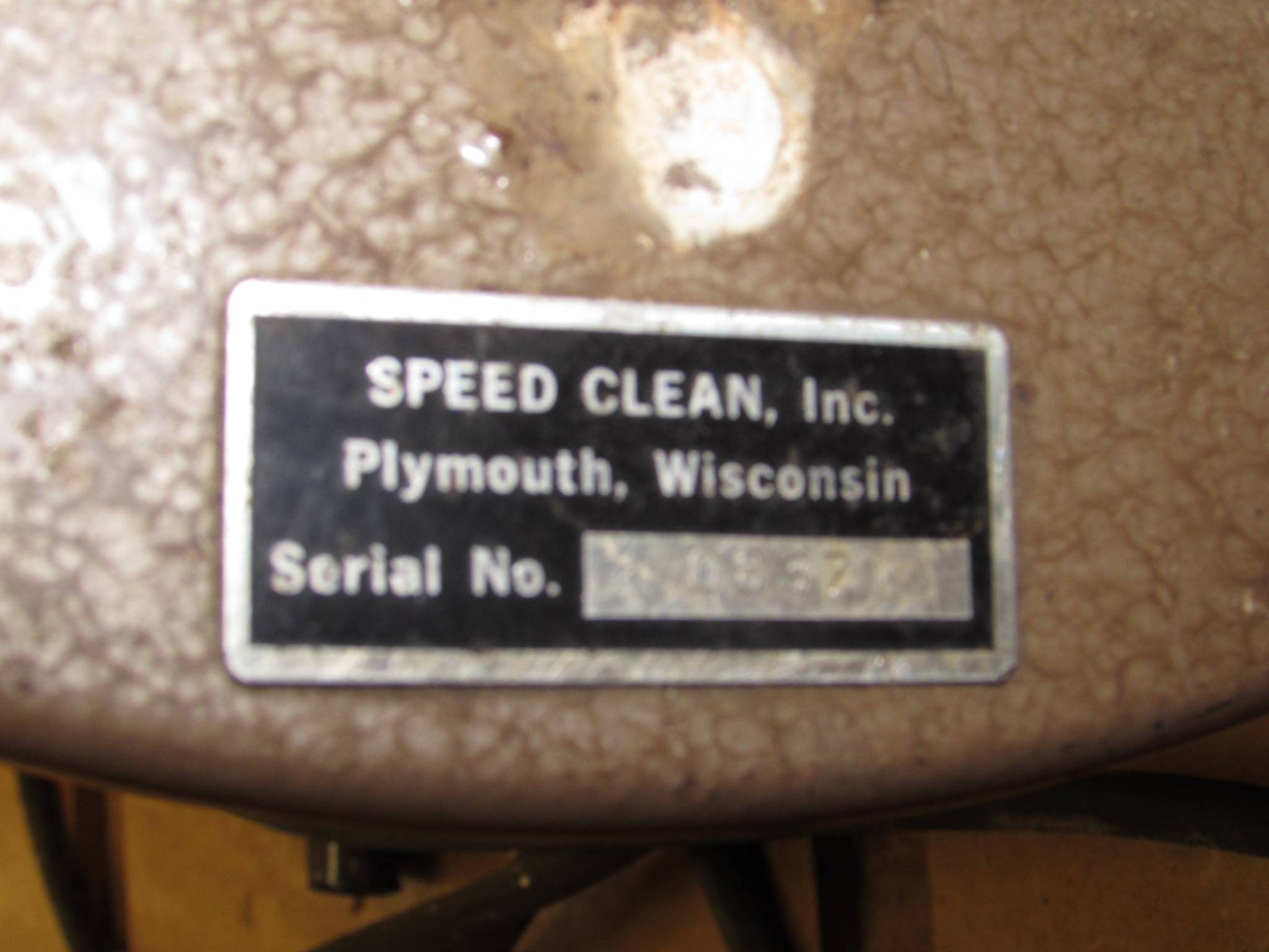 Old Speed Clean vacuum