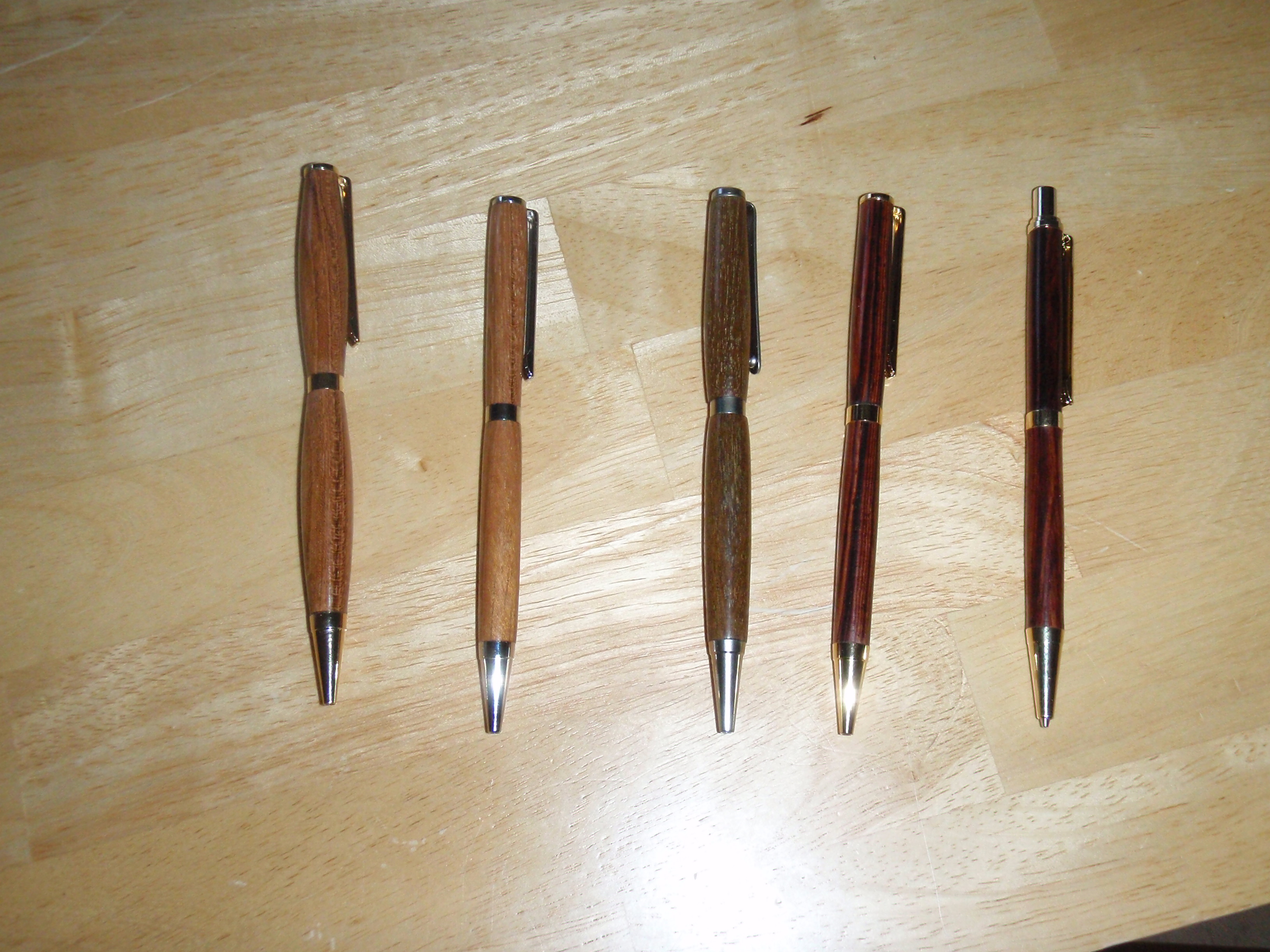 Overview of pens
